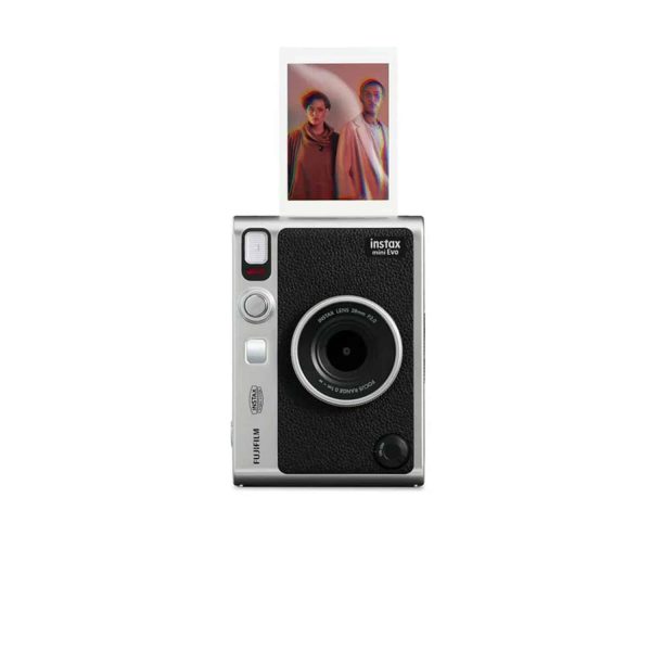 FUJIFILM INSTAX MINI EVO Hybrid Instant Camera - Black – Image 3