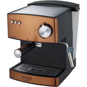 Adler AD 4404CR Cafetera Espresso 15 Bares Cobre